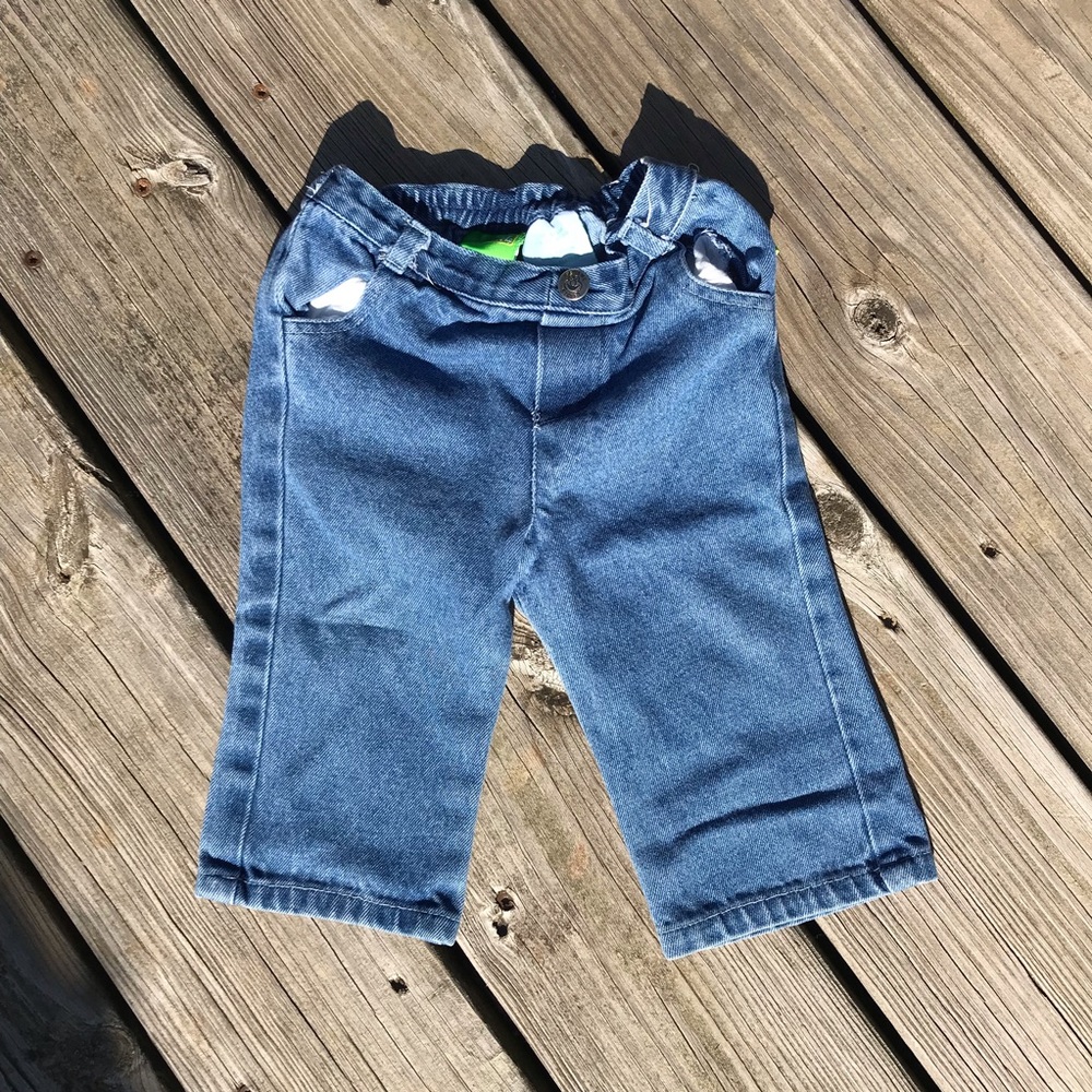 Sesame Street jeans size 6-9 months